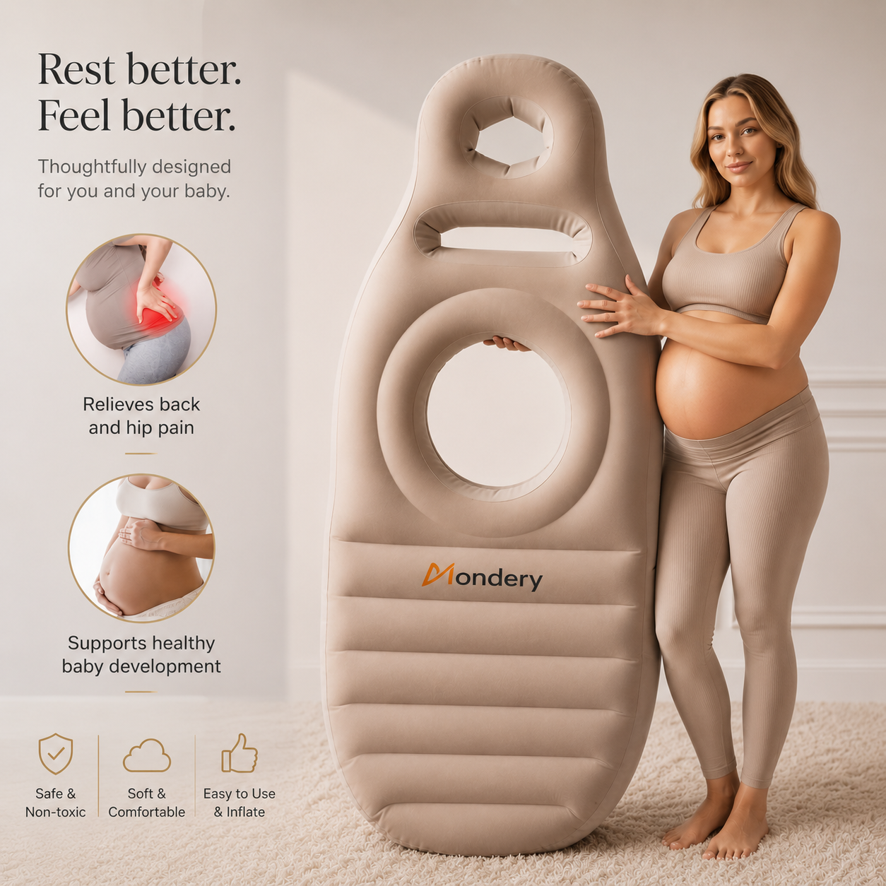 BloomNest™ Pregnancy Support Mattress