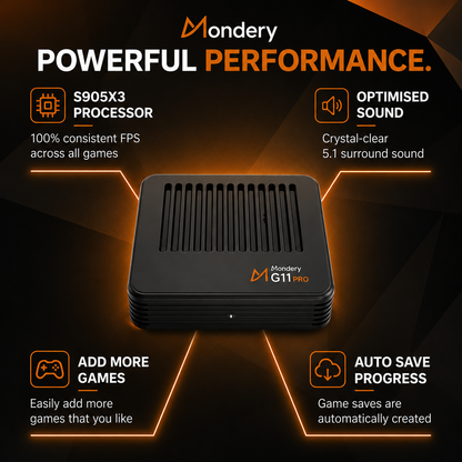 Mondery G11 Pro™ | 100,000+ Retro Games